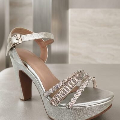 Shekinah - Sandalia De Fiesta Diamond High – Plataforma Plata Con Tiras De Cristales.jpeg